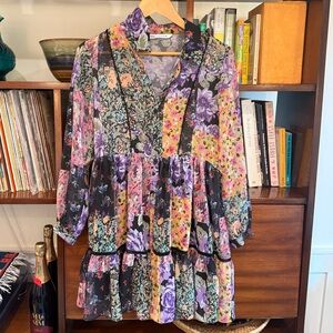 Zara Multicolor Floral Blouse